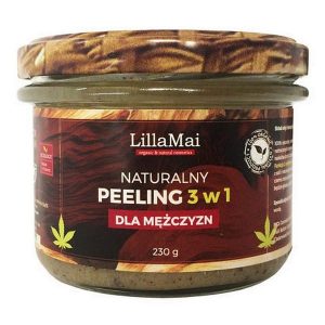 Naturalny peeling 3 w 1 dla mężczyzn LillaMai