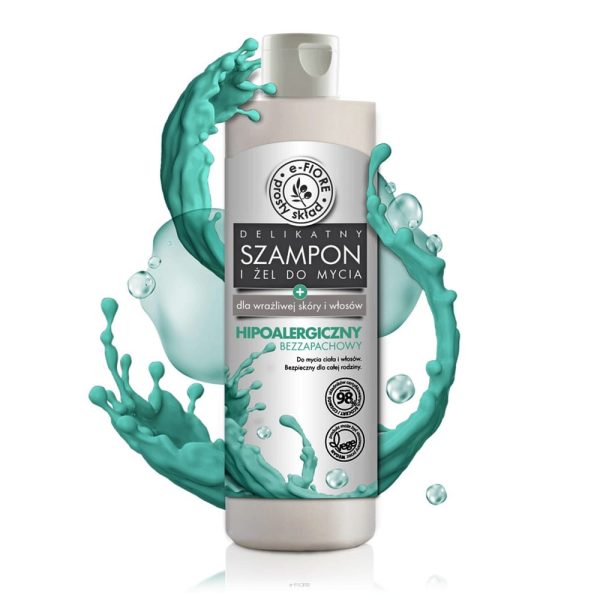 Oczyszczający Szampon z Aloesem 280ml E-Fiore NaszeNaturalne Oczyszczający Szampon Z Aloesem