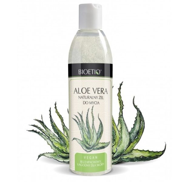 Naturalny Żel Do Mycia Ciała i Twarzy Aloe Vera 300ml Bioetiq NaszeNaturalne Organic Aloe Vera Naturalny Zel Do Mycia