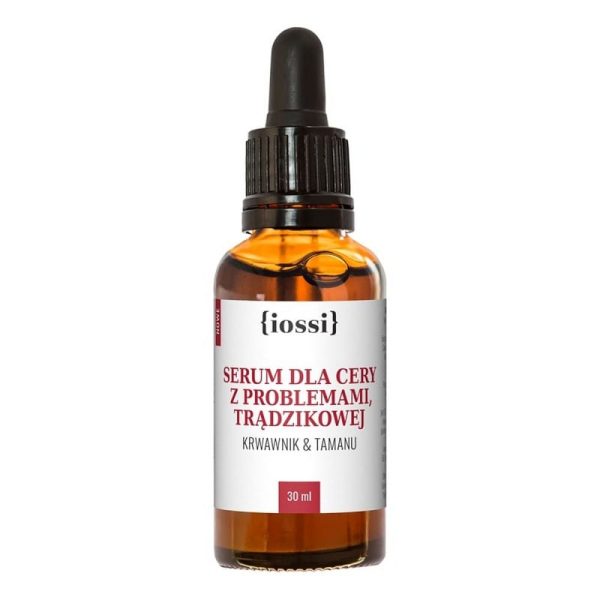Serum Do Cery z Trądzikiem Krwawnik Tamanu 30ml Iossi NaszeNaturalne Serum Do Cery Z Trądzikiem Krwawnik Tamanu