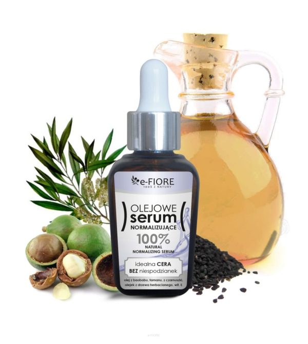 Serum olejowe normalizujące 30ml E-Fiore NaszeNaturalne Serum Olejowe Normalizujące
