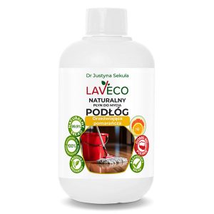 Płyn Do Mycia Podłóg Orzeźwiająca Pomarańcza 500ml Laveco NaszeNaturalne Naturalny Plyn Do Mycia Podlog Orzezwiajaca Pomarancza