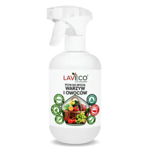 Naturalny Płyn Do Mycia Warzyw i Owoców 500ml Laveco