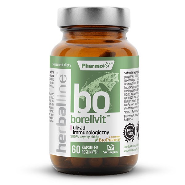 Borellvit Układ Immunologiczny Herballine 60 Kapsułek Pharmovit