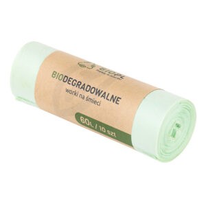 Biodegradowalne Worki Na Śmieci 60l 10szt BIOPL