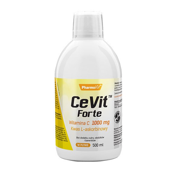 CeVit Forte 1000mg Witamina C w Płynie 500ml Pharmovit