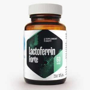 Lactoferrin Forte Laktoferyna z Mleka Krowiego 60 Kapsułek Hepatica
