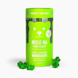 Misie Na Fajne Ciałko Żelki 300g Noble Health NaszeNaturalne Misie Na Fajne Cialko Zelki 300g Noble Health 1