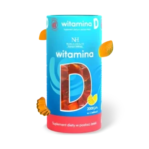 Witamina D Żelki Dla Dzieci i Dorosłych 300g Noble Health NaszeNaturalne Witamina-d-w-zelkach