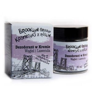Dezodorant w Kremie Węgiel i Lawenda 30ml Brooklyn Groove