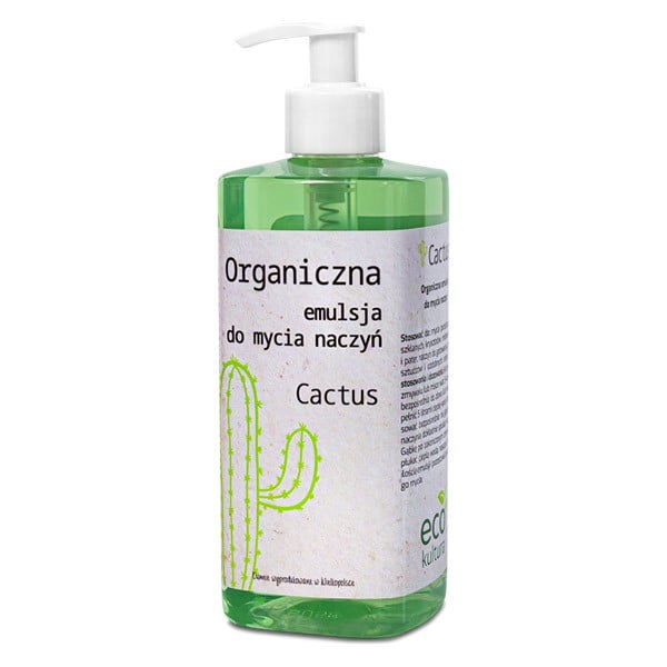 Organiczna Emulsja Do Mycia Naczyń Cactus 500ml Ecovariant