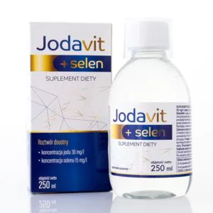 Jodavit + Selen Jod i Selen Przyswajalny w Płynie 250ml Jodavita
