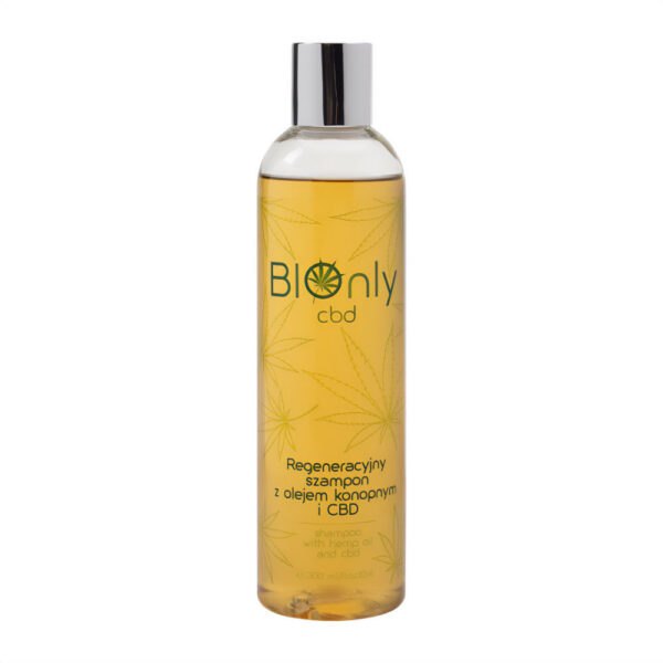 Regeneracyjny Szampon z Olejem Konopnym i CBD 300ml BIOnly regeneracyjny szampon cbd,regeneracyjny szampon konopny NaszeNaturalne Regeneracyjny-szampon-z-olejem-konopnym-i-cbd-300ml-bionly