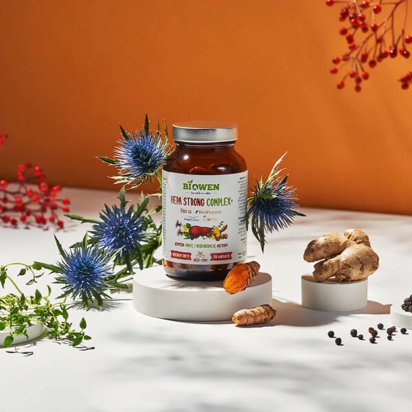 Hepa Strong Complex+ 90 Kaps. BIOWEN hepa strong,hepa strong tabletki,hepa strong complex+ biowen NaszeNaturalne Suplement-hepa-strong-complex --90-kaps.-biowen-2