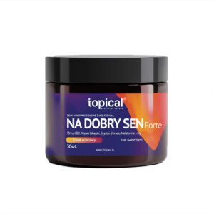 Żelki Konopno-Ziołowe z CBD i Melatoniną Na Dobry Sen FORTE 30 Żelek Topical NaszeNaturalne Żelki-konopne-z-melatoniną-na-dobry-sen-forte-30szt.-topical-1