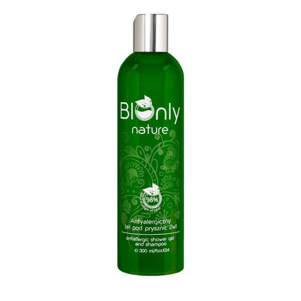 Antyalergiczny Żel Pod Prysznic 2w1 Nature 300ml BIOnly NaszeNaturalne Bionly Nature Antyalergiczny Zel Pod Prysznic W Ml X Px