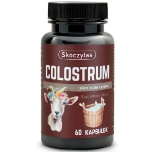 Colostrum Siara Kozia z Pigwą 60 Kapsułek Skoczylas NaszeNaturalne Colostrum Kozie Skoczylas