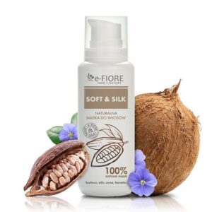 Naturalna Maska Do Włosów Wygładzająca Kakaowa 200ml E-Fiore NaszeNaturalne Maska Do Włosów Zmiękczająca