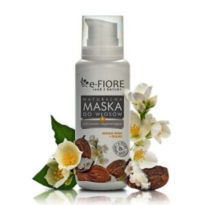 Naturalna Maska Do Włosów Odżywczo-Regenerująca Kokosowa 200ml E-Fiore NaszeNaturalne Maska Do Włosów Zniszczonych
