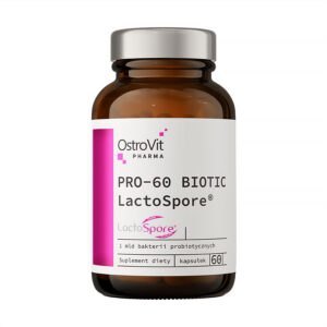 Suplement diety PRO-60 BIOTIC LactoSpore 60 kaps. OstroVit NaszeNaturalne Ostrovit Pharma Pro 60 Biotic Lactospore 60 Kapsulek 1