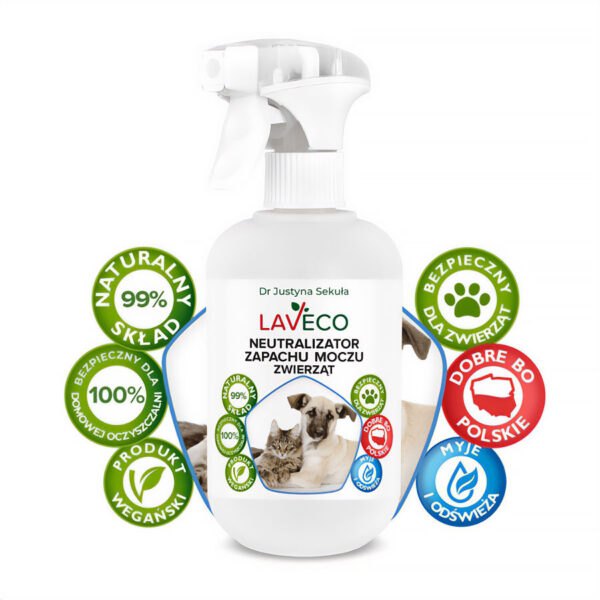 Neutralizator zapachu moczu zwierząt 500ml Laveco NaszeNaturalne Neutralizator-zapachu-moczu-zwierząt-500ml-laveco-4