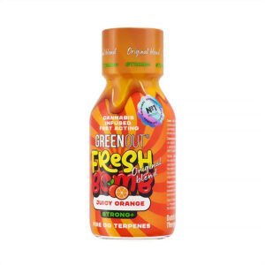 Olejek Shot konopny Green Out Fresh Bomb Juicy Orange Strong+ 100ml NaszeNaturalne Olejek-shot-konopny-green-out-fresh-bomb-juicy-orange-strong -100ml-1