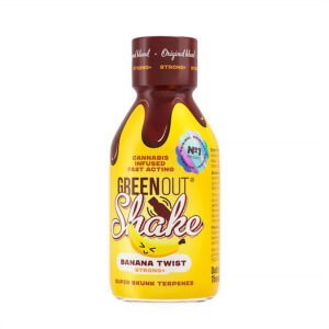 Olejek Shot konopny Green Out Shake Banana Twist Strong+ 200ml NaszeNaturalne Olejek-shot-konopny-green-out-shake-banana-twist-strong -200ml-1