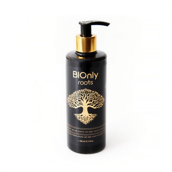 Szampon i Żel pod Prysznic 2w1 Agar Wood & Golden Oud 300ml Bionly Roots NaszeNaturalne Szampon-i-żel-pod-prysznic-2w1-agar-wood- -golden-oud-300ml-bionly-roots-1