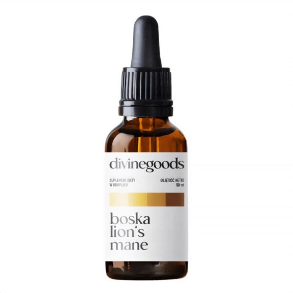 Ekstrakt z soplówki jeżowatej Boska Lion's Mane Divinegoods 50 ml By.Herbs NaszeNaturalne Ekstrakt-z-soplówki-jeżowatej-boska-lion S-mane-divinegoods-50-ml-1