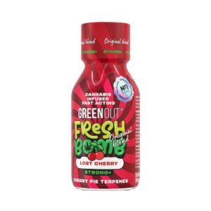 Olejek shot konopny Green Out® Fresh Bomb Lost Cherry Strong+ 100 ml Dutch Therapy NaszeNaturalne Olejek-shot-konopny-green-out®-fresh-bomb-lost-cherry-strong -100-ml-dutch-therapy