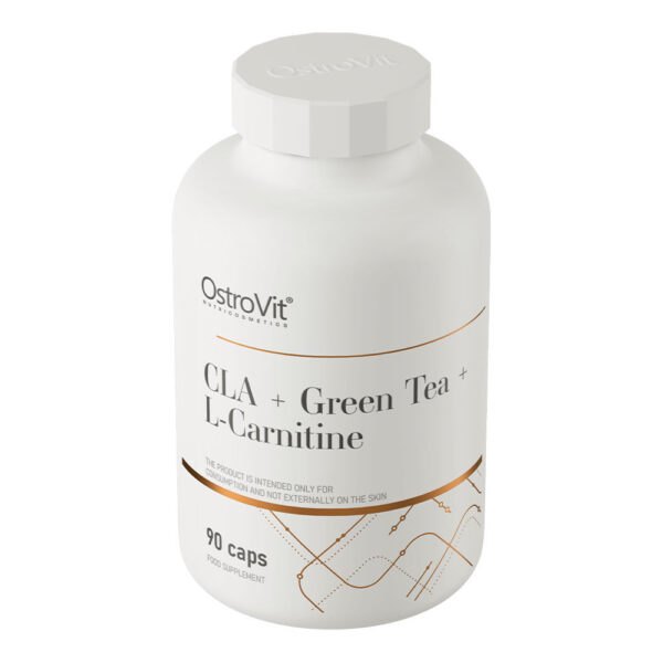 Suplement diety CLA + Zielona Herbata + L-Karnityna 90kaps. Ostrovit NaszeNaturalne Suplement-diety-cla- -zielona-herbata- -l-karnityna-90kaps-2