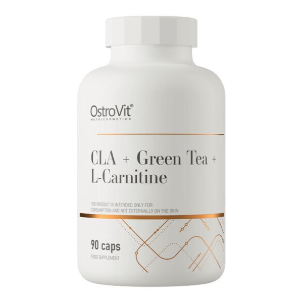 Suplement diety CLA + Zielona Herbata + L-Karnityna 90kaps. Ostrovit NaszeNaturalne Suplement-diety-cla- -zielona-herbata- -l-karnityna-90kaps